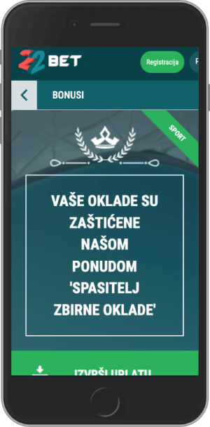 Vaše oklade su zaštićene našom ponudom "SPASITELJ ZBIRNE OKLADE"