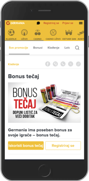 bonus tecaj germania