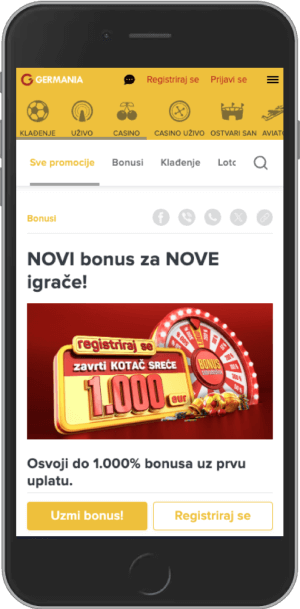 NOVI bonus za NOVE igrače!