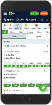 20bet sport page