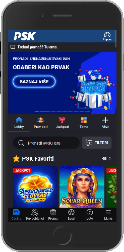 PSK aplikacija - kazino