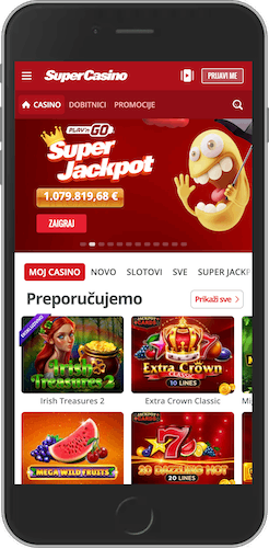 Kazino SuperSport aplikacija