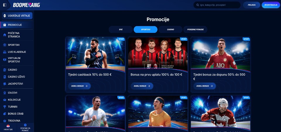 Bonusi i promocije Boorang Bet