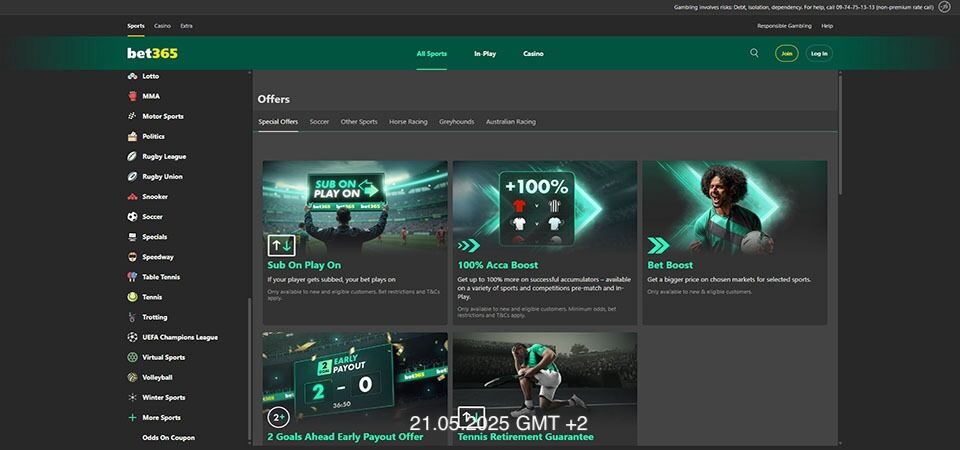nova-kladionica-bet365-pocetnu-stranicu