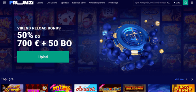 Glavna stranica Frumzi